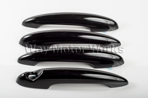 R60 Countryman Black Door Handle Cover Set 4pc - Way Motor Works